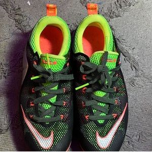 Neon green Nikes